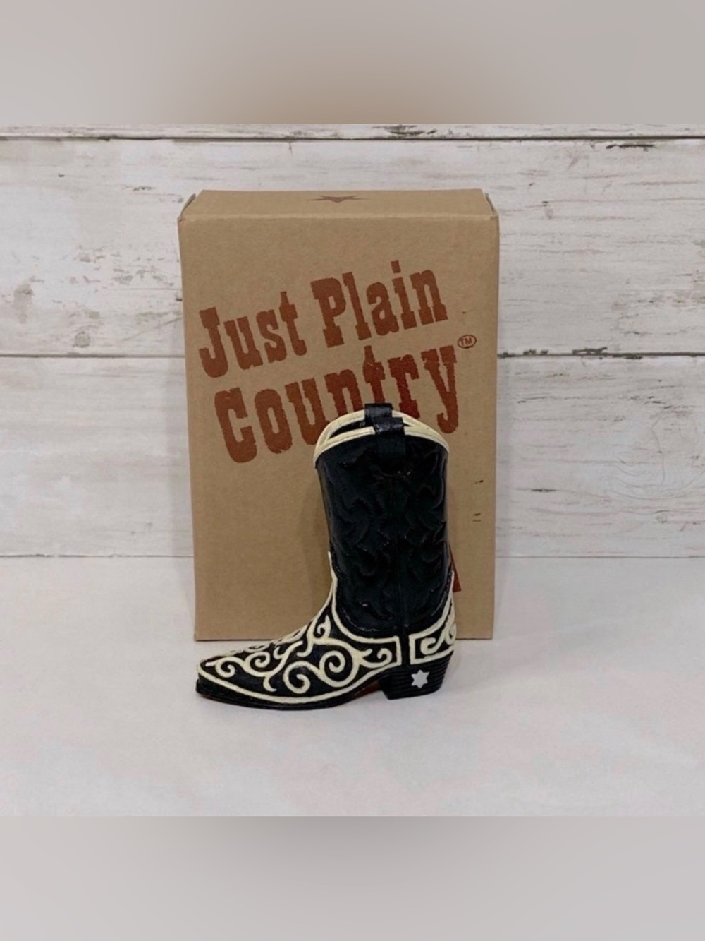 Vintage Just Plain Country Rio Grande Boot